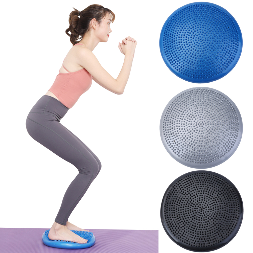 Exercise Disc Inflatable - Wobble denge yastığı kurulu PVC duyusal