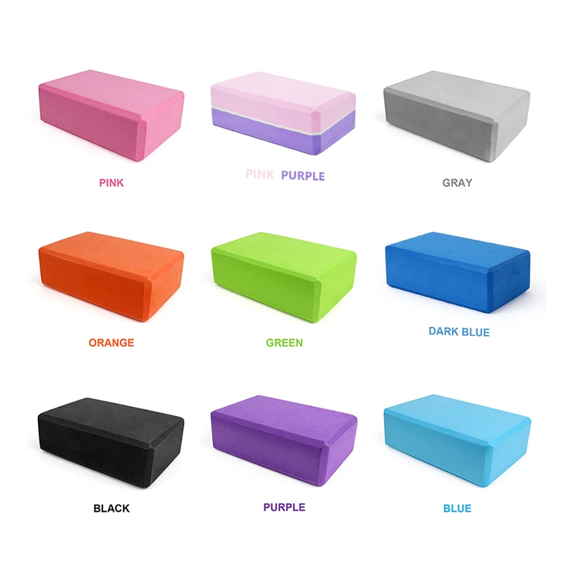 Pilates Yoga Block - EVA Köpük Yoga Blok Sahne Tuğla