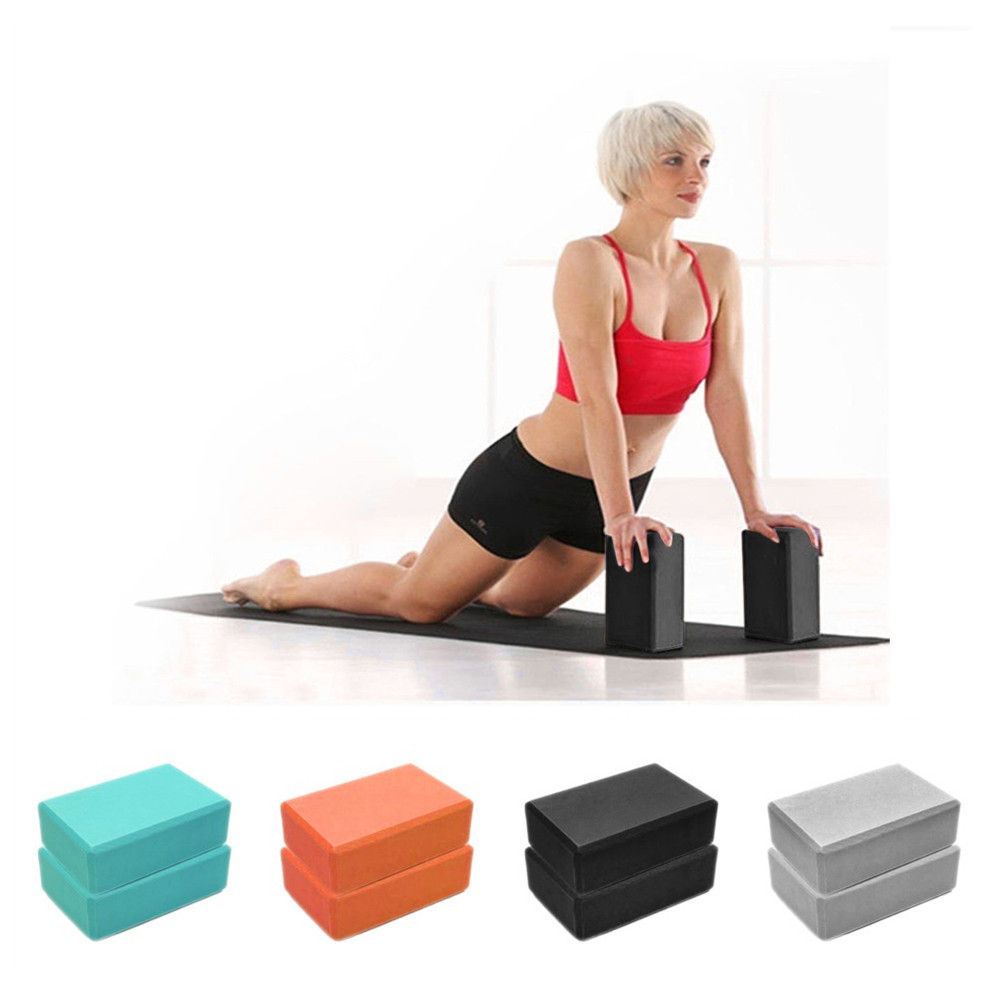 Pilates Yoga Block - Renkli EVA Yoga Blok Tuğla Kaymaz