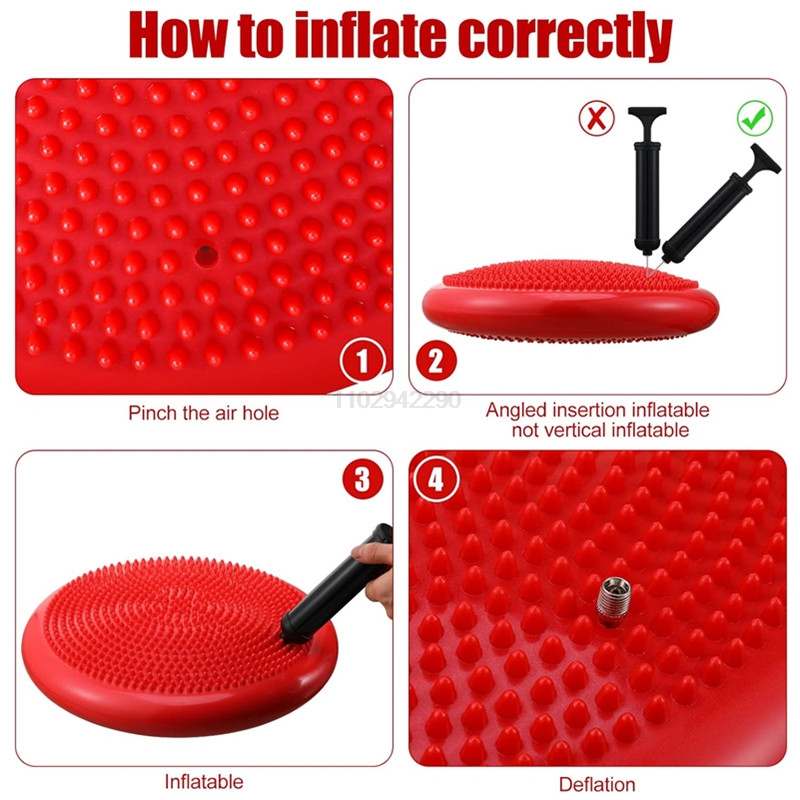 13.5in/34 cm Şişirilmiş Wobble - Exercise Disc Inflatable incelemesi ve fiyatı