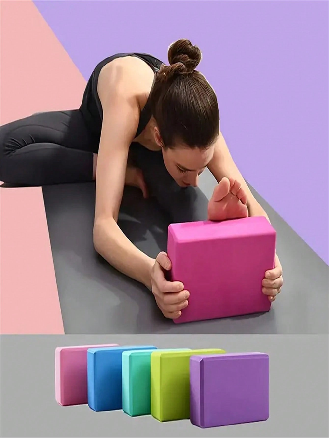1 Siyah Yüksek Yoğunluklu Eva  - Pilates Yoga Block incelemesi ve fiyatı