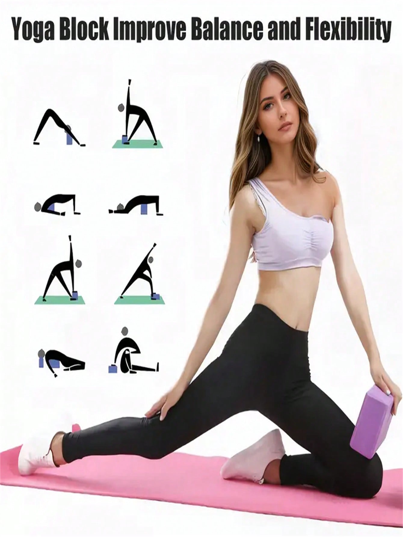 1 Siyah Yüksek Yoğunluklu Eva  - Pilates Yoga Block incelemesi ve fiyatı
