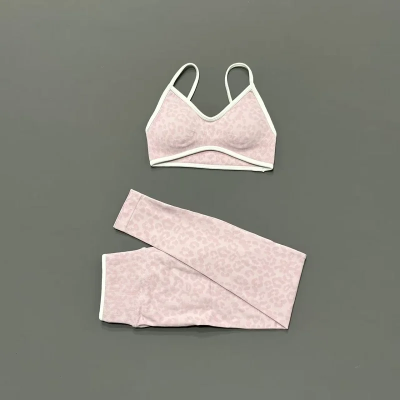 2 Parça Yoga Seti Kadın Leopar - Pilates Yoga Clothes incelemesi ve fiyatı